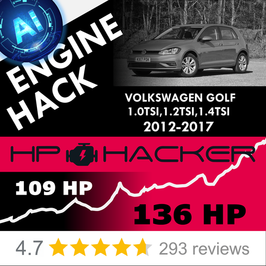 VOLKSWAGEN GOLF 1.0TSI,1.2TSI,1.4TSI  HACK  | NEW AI ENGINE HACK